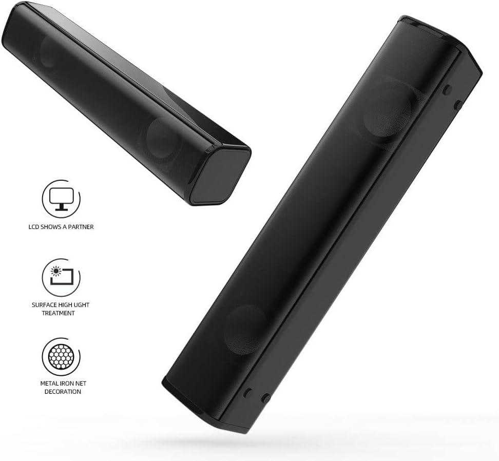 Computer Speakers, Dynamic Computer Sound Bar,USB Computer Speaker, Desktop Computer and Laptops