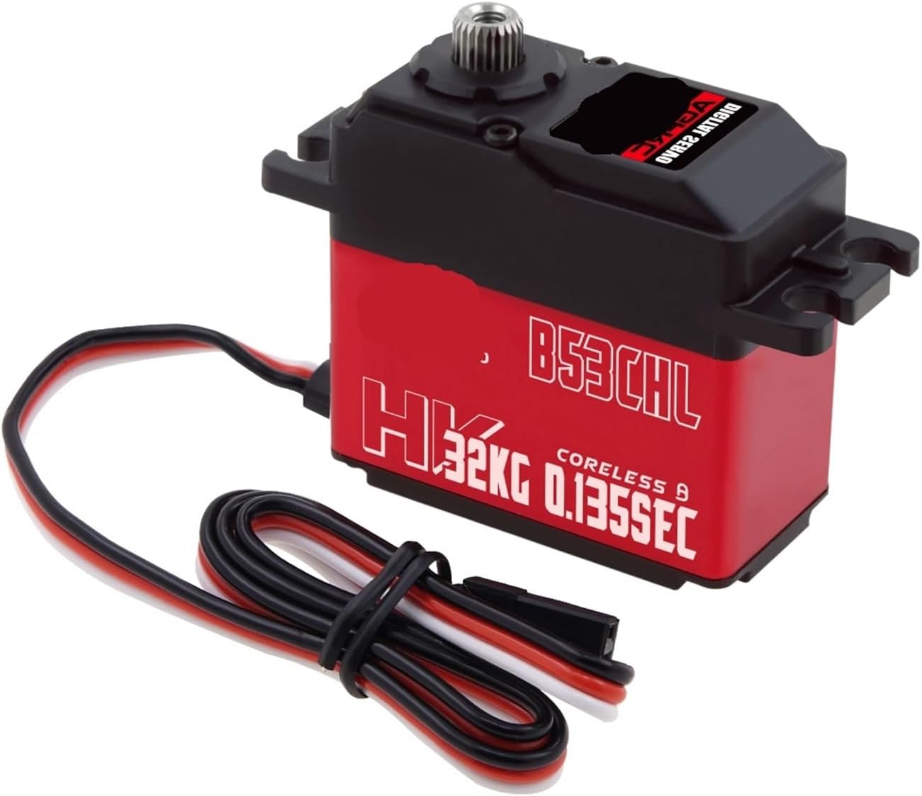 B53BHL V2 B53CHL V2 31KG 32KG Magnetic Coreless Torque Fast Speed Programmable Brushless Standard RC Servo 1Pcsa(B53CHL V2 32kg)