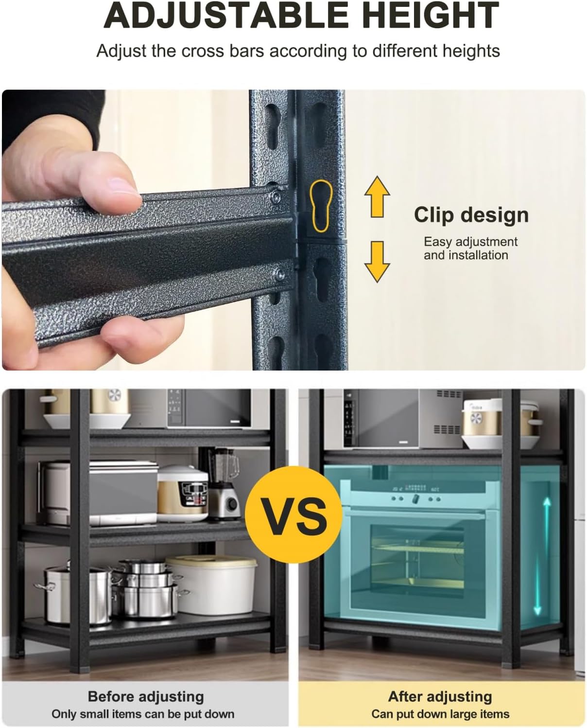 KCSWKJ Ladder Bookcase, Four Legs, One Drawer, Five Open Shelves -Dark Walnut