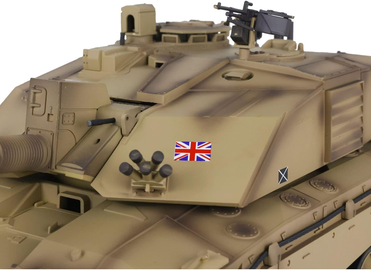 TOUCAN RC HOBBY Henglong 1/16 7.0 Customize Challenger II RC Tank 3908 360° Turret Metal Tracks,US in Stock