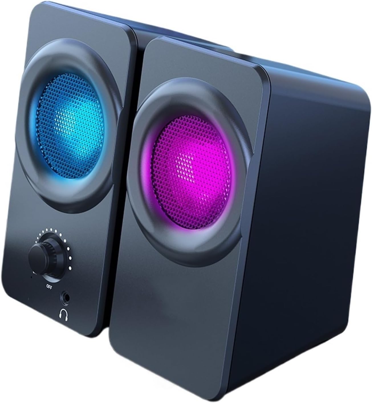 Audio Desktop Computer Mobile Phone Laptop Speaker Multimedia Amplifier Heavy Subwoofer Impact