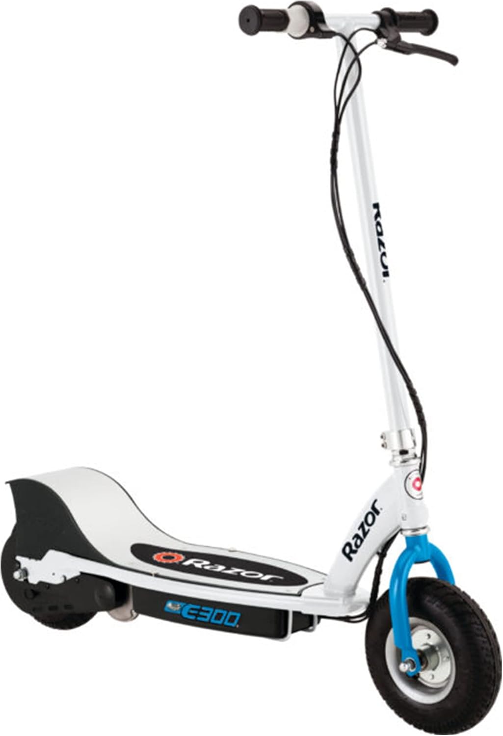 Razor E300 Durable Adult & Teen Ride-On 24V 15 MPH Motorized High-Torque Power Electric Scooter with Brakes and 9