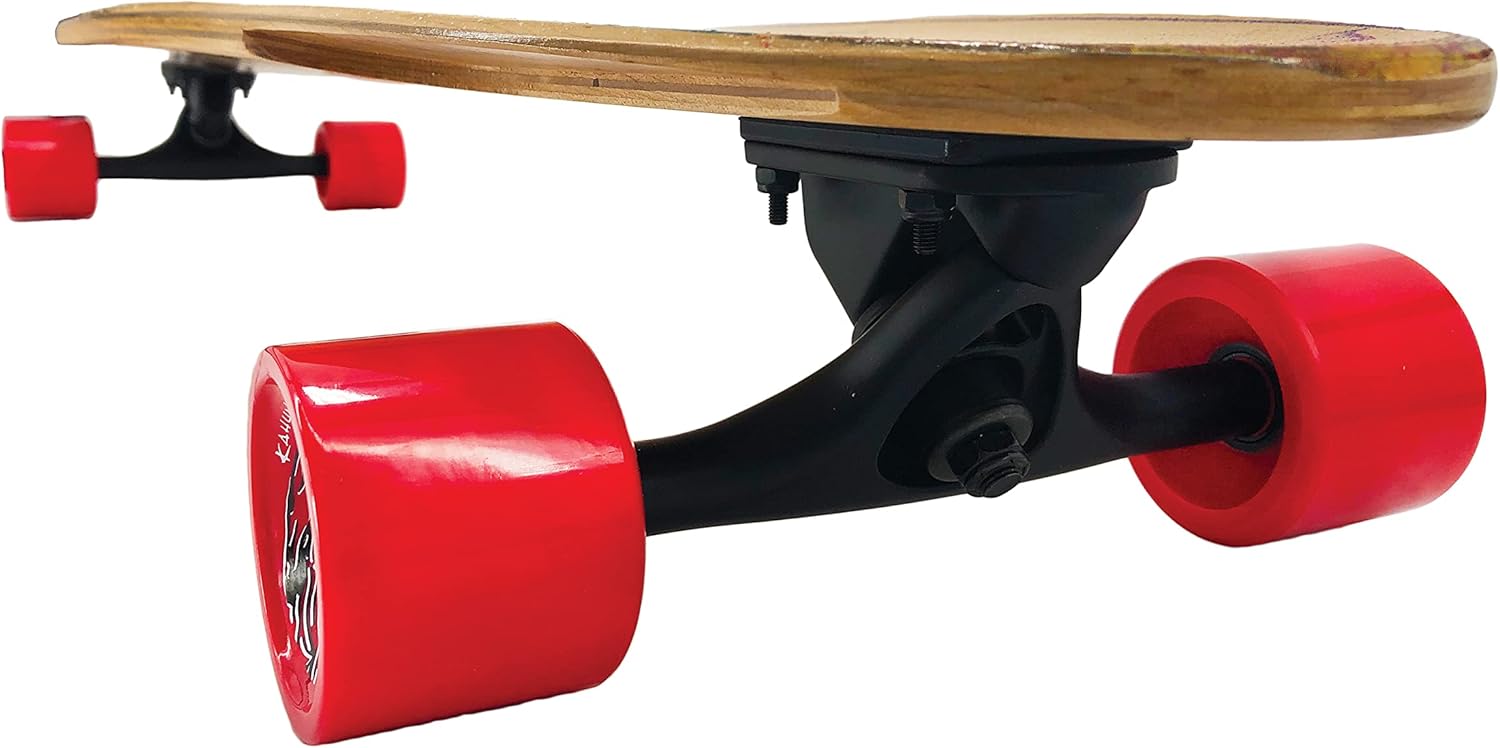 Kahuna Creations 46” Pohaku Longboard Skateboard Speed Cruiser for Cruising and Carving