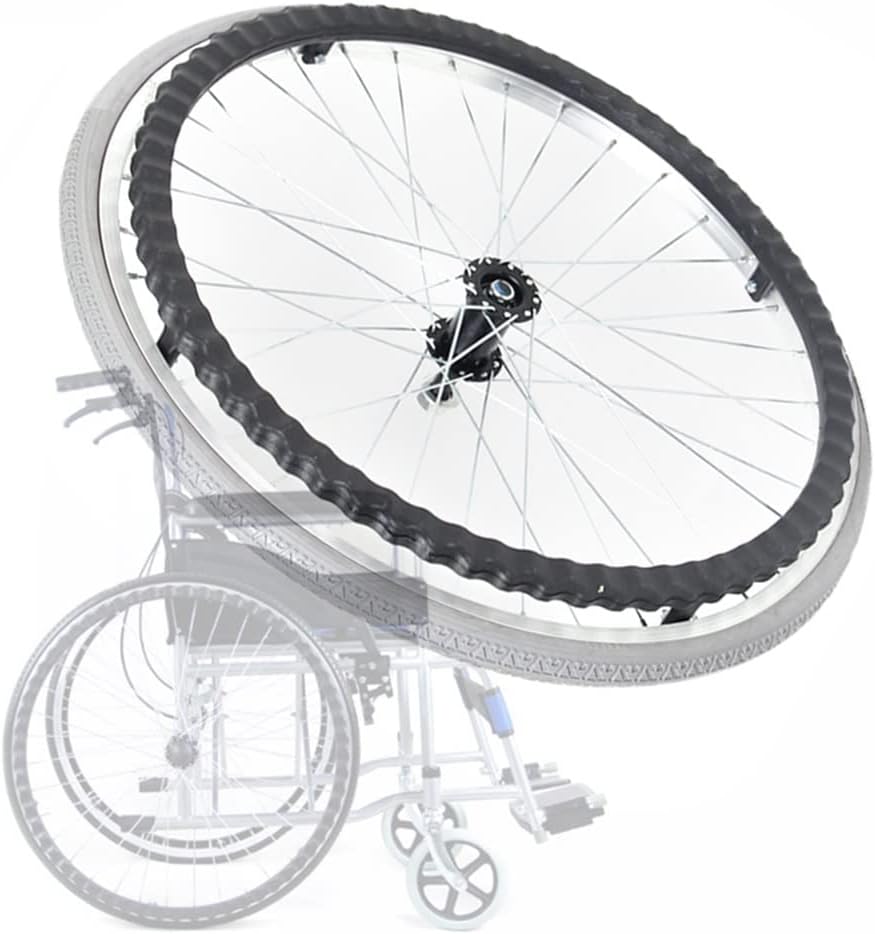 Replacement Wheelchair Wheels,Wheelchair Caster Wheels Wheelchair Caster Wheel Assembly,Manual Wheel