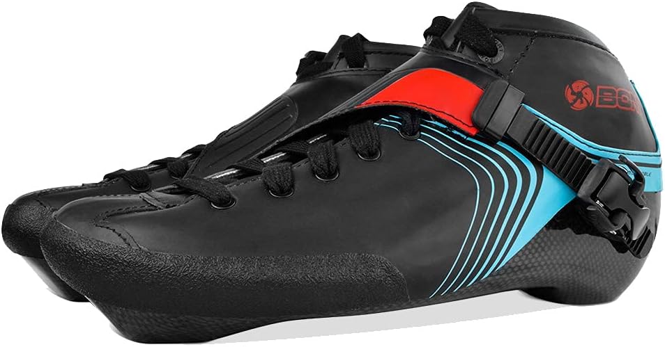 Bont Skates - Inline Speed Skating Racing Skates - GT4 Skate Boots + 6061 Frame + Elemental Wheels + ABEC5 Bearings