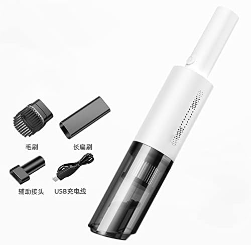 QERMXYRI Wireless car Vacuum Cleaner, Mini Handheld car Home Dual-use high-Power Powerful Cyclone Vacuum Cleaner, Easy to Carry