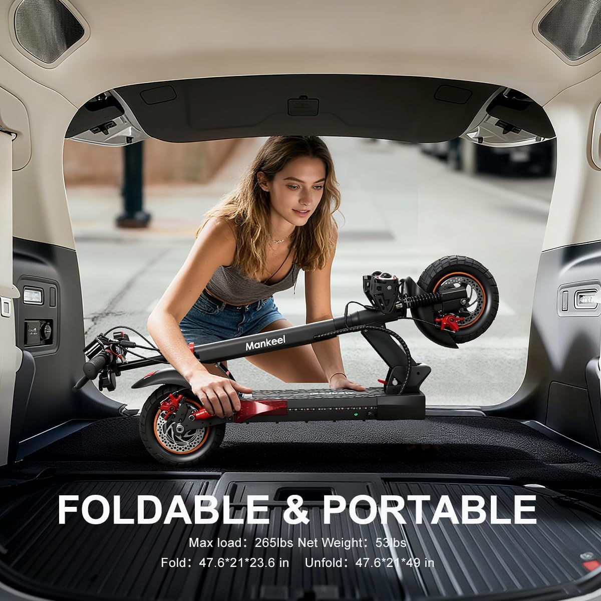 Mankeel Electric Scooter for Adults, 10