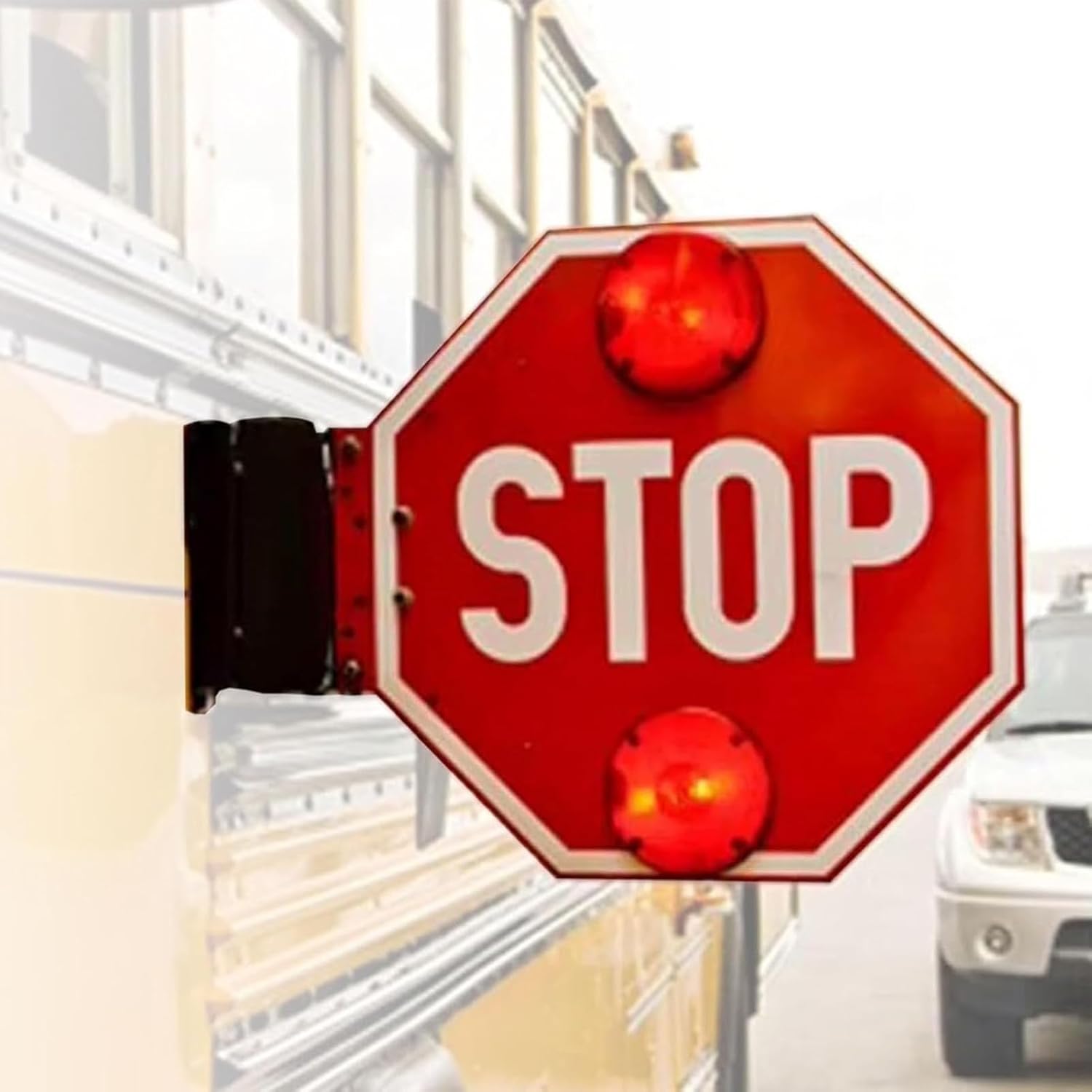 12V/24V School Bus Stop Sign - 18