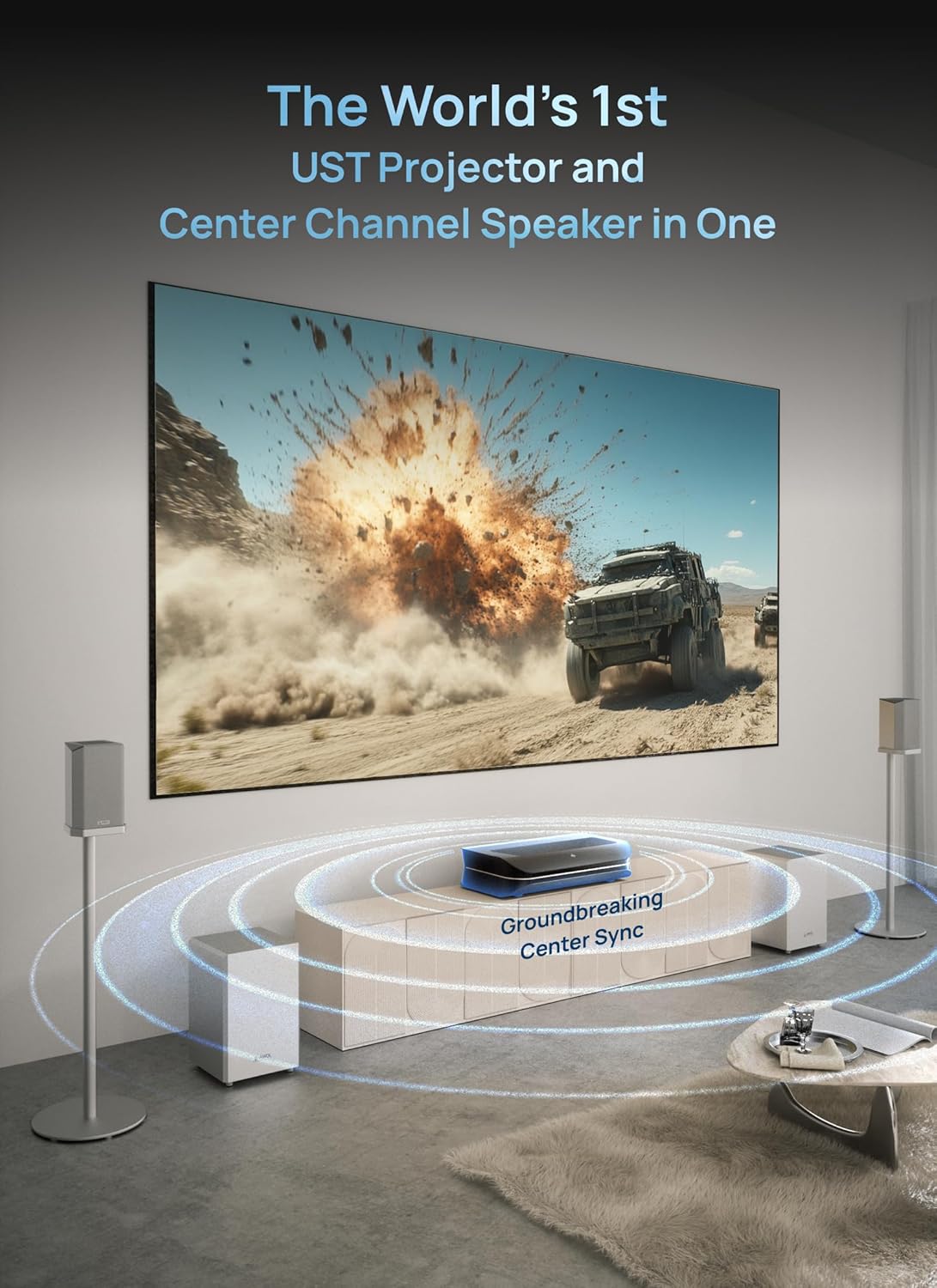 AWOL VISION ThunderBeat 4.2.2 All-Wireless Home Theater Sound System