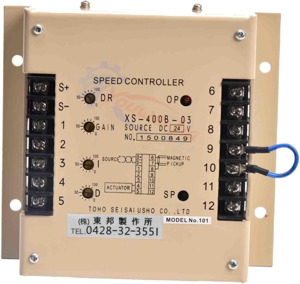 XS-400B-03 T Diesel Generator Spare Parts Speed Controller Electronic Governor(XS-400B-03 Original)