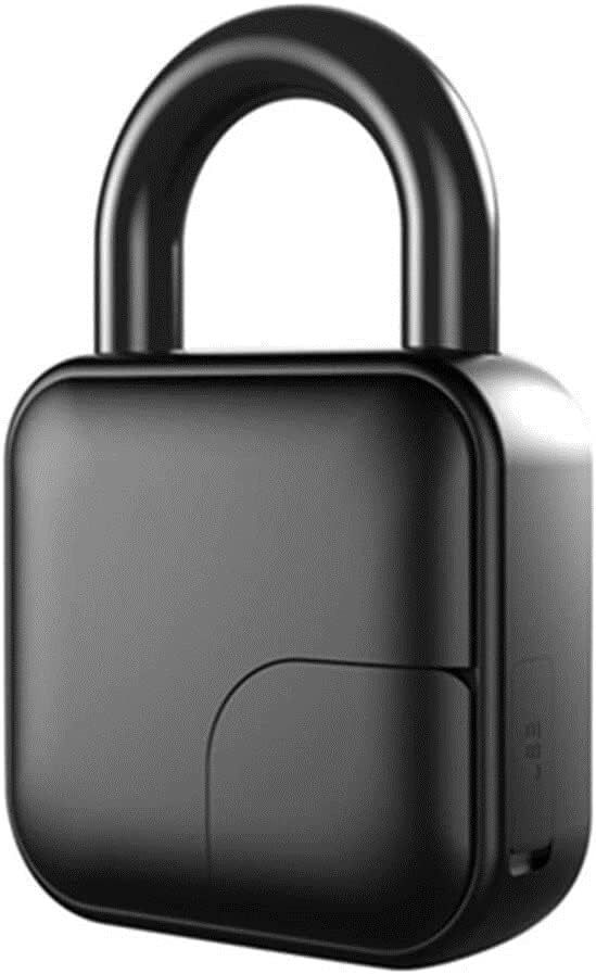 Bike Lock Fingerprint Padlock Keyless Smart Lock - Thumbprint Biometric Padlock Ip66 Waterproof Porta Security Locker for Door,Bicycle,Scooter,Tool