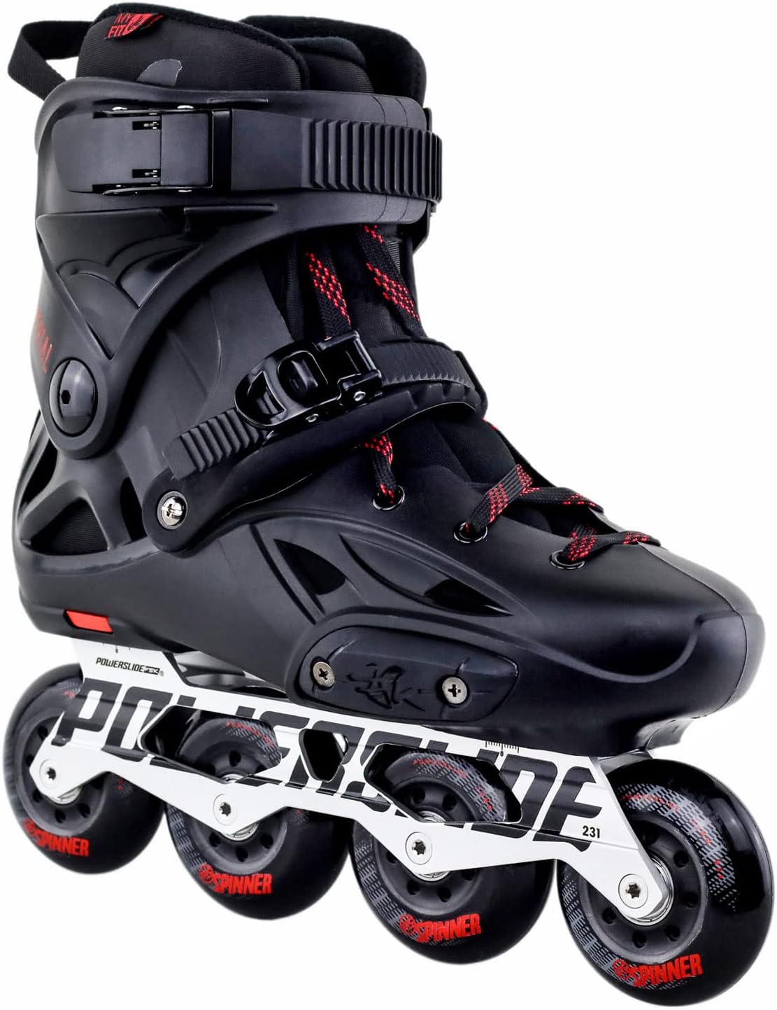 Powerslide Imperial Special Edition Inline Skates, Black, 85a Wheels, ABEC 5 (37/38)
