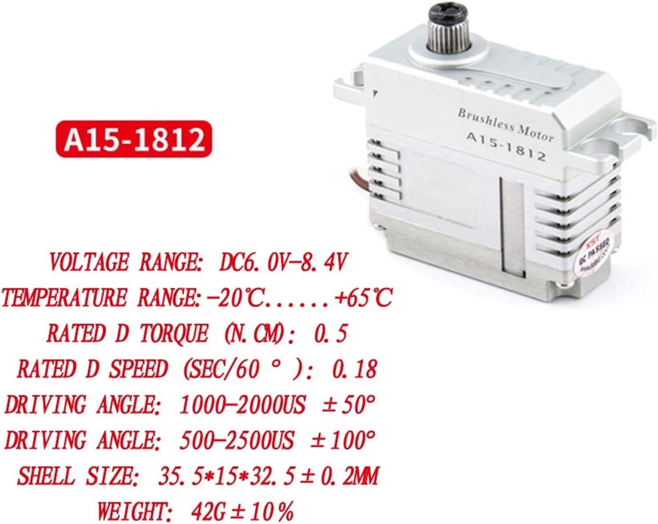 A20-4515 A20-3813 A15-1810 A15-2212 High Torque Machine servo A13-610(A15-1812)