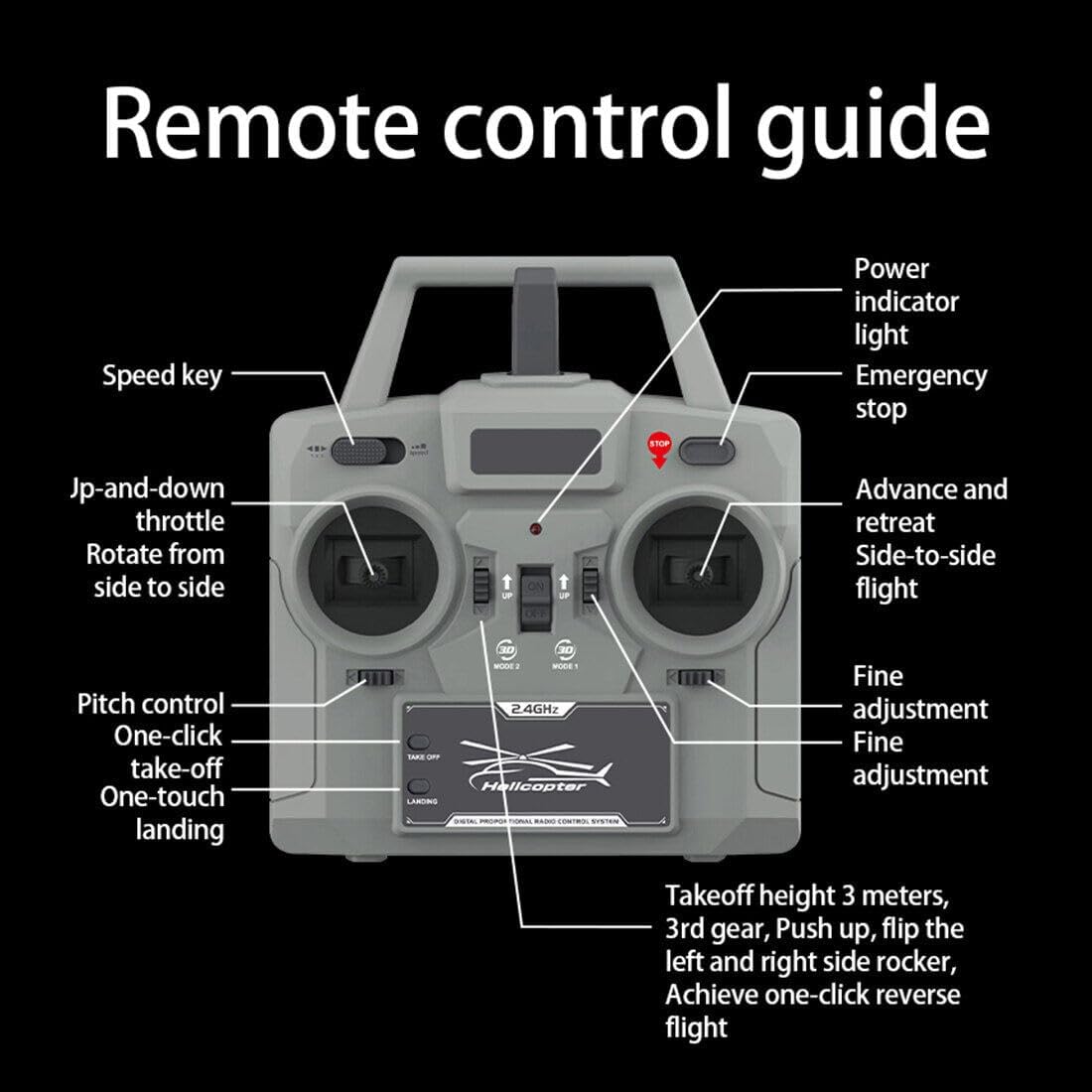 RC Helicopter for Adult, C123 1/36 Scale EC135 Remote Control Helicopter 2.4G 6CH Single-Rotor Gyroscopic Flying Aircraft Brushless Motor Airplane for Beginners -RTF Version