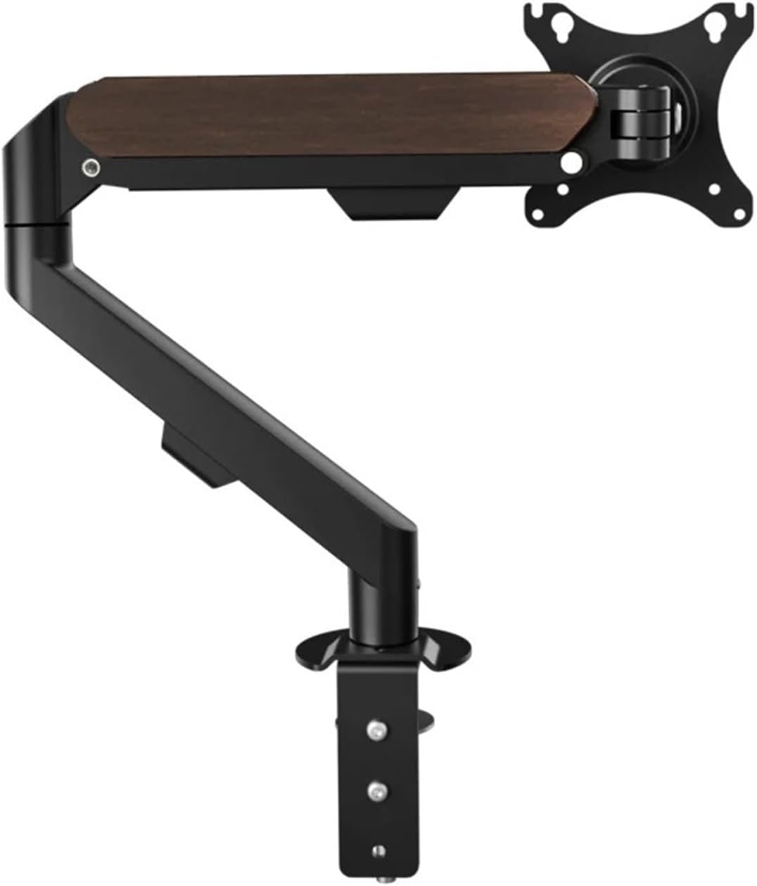 17-34 inch desktop monitor arm gas spring full motion support LCD LED TV stand PC stand M5-M(M5W-M White)