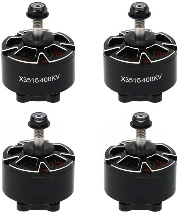 Fit for Multirotor Quadcopter RC FPV Drone Parts 4pcs 3515 X3515 400kv 580kv 700kv Brushless Motor(X3515 400KV)