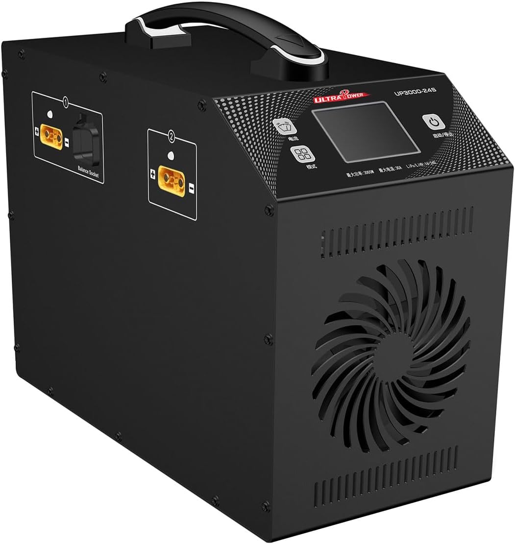 UP3000-24S 3000W 16-24S Charger 30A 2 Ports Agricultural Drone Battery Charger