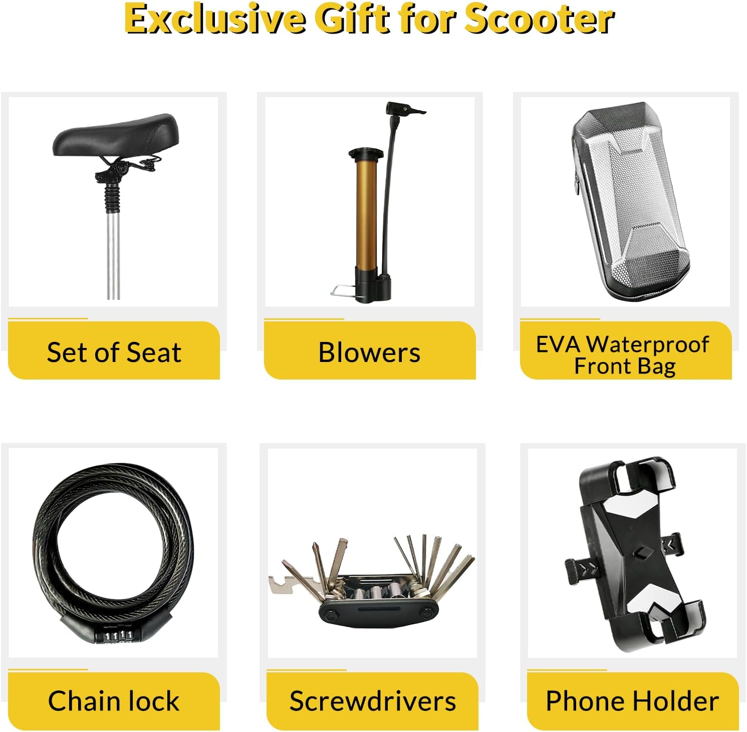 S5 Electric Scooter for Adult, 6000W Dual Motor 55MPH Fast Escooter, 60V 38Ah Battery Up to 75 Miles, Portable Folding E-Scooter with Seat, 11