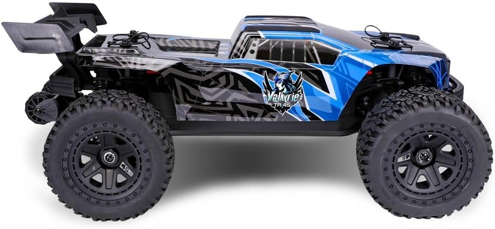 Redcat Racing Valkyrie TR 1/10 Scale 4S Brushless RC Offroad Truggy – High Speed Electric RC Truggy with 3670 1950KV Motor, 120A ESC, 2.4GHz Radio, RTR Remote Control Car, LiPo Ready