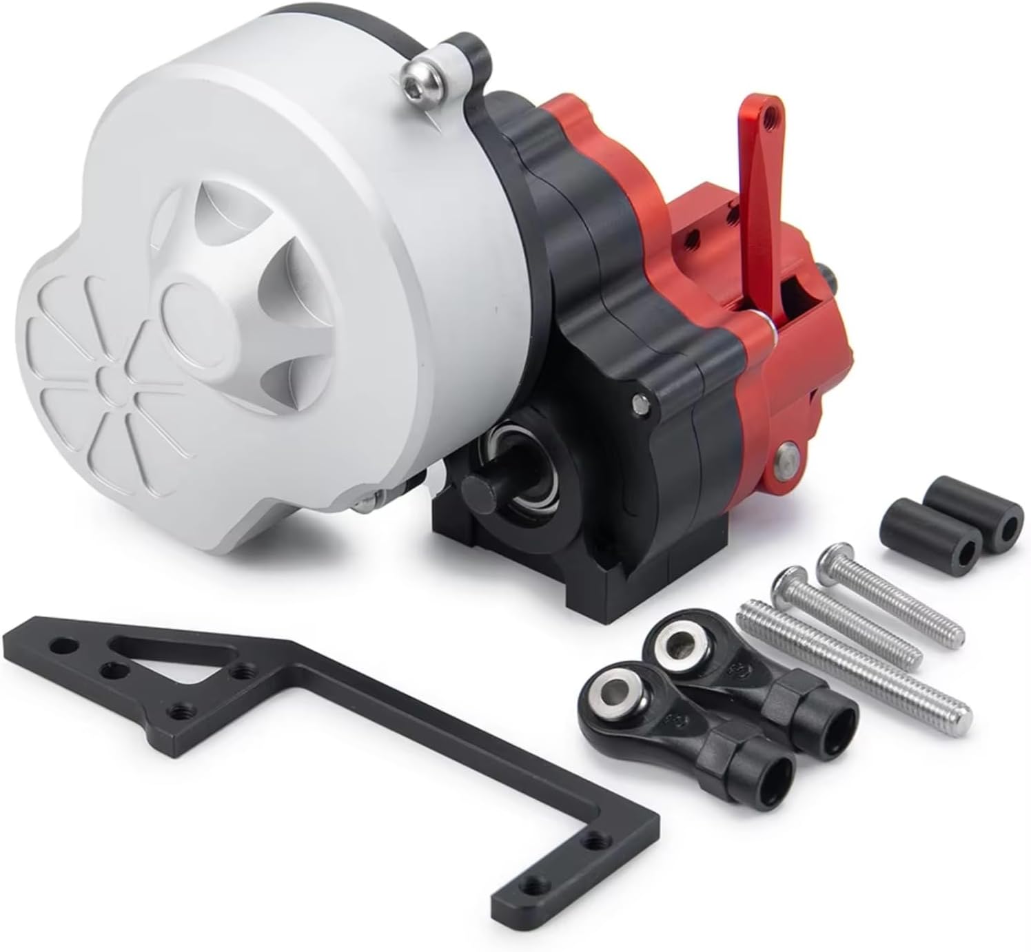 RC Gearboxes For Axial For SCX10 AX10 For Wraith 1/10 Complete Metal Gearbox Transmission Box With Gear RC Crawler Car Model Upgrade Parts