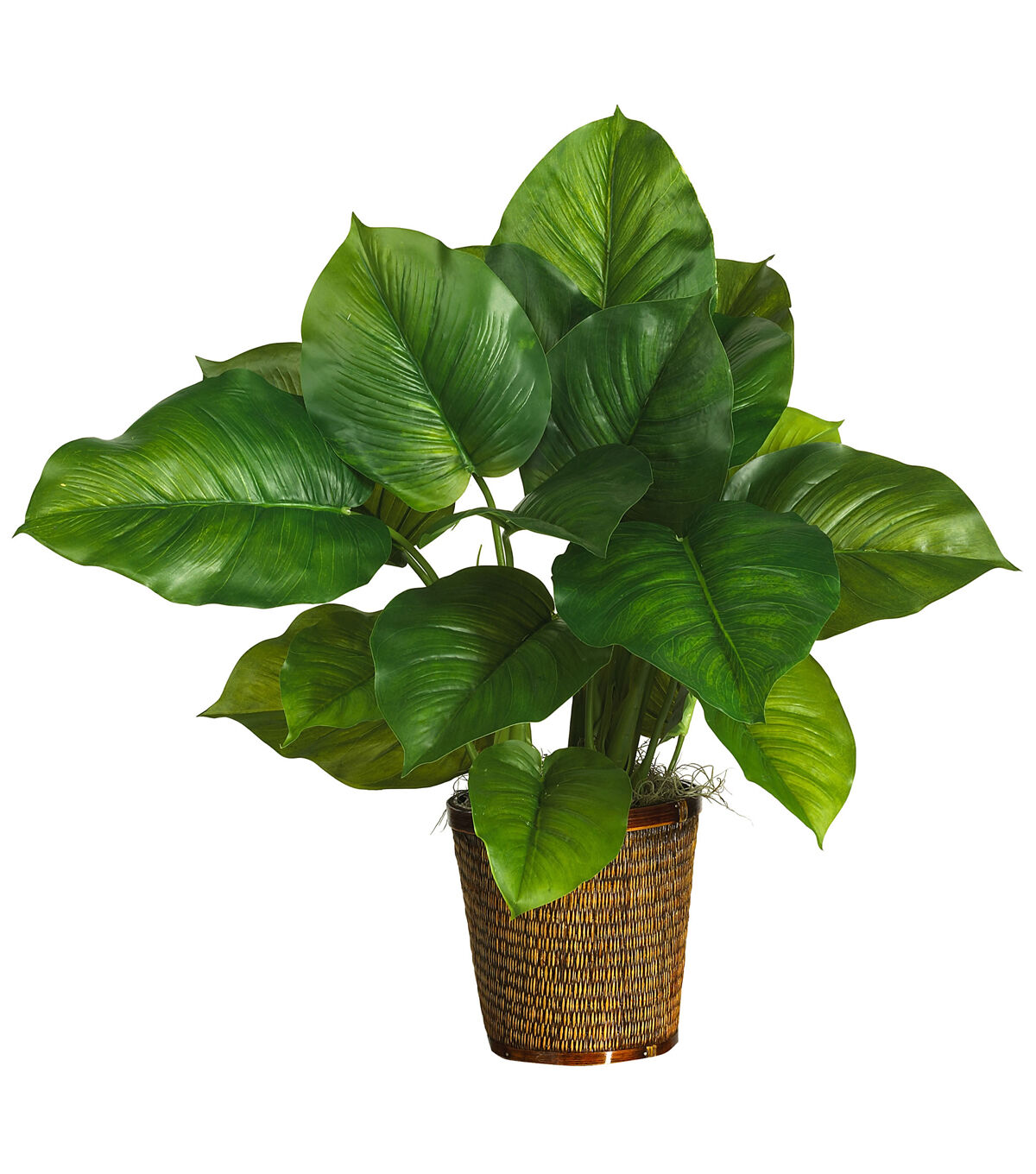 Nearly Natural 29�� Real Touch Large Leaf Philodendron Silk Plant