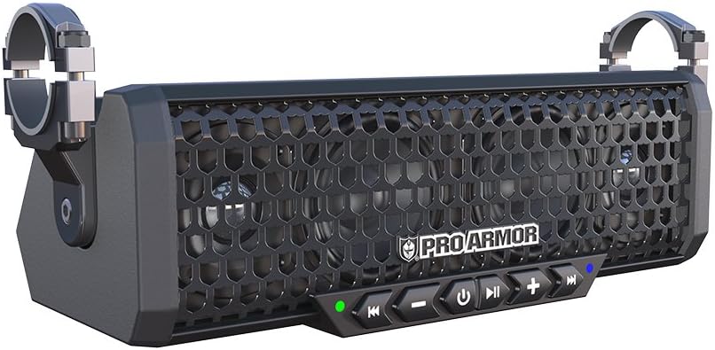 Pro Armor-AU51040 4 Speaker Bluetooth Sound Bar System , Black