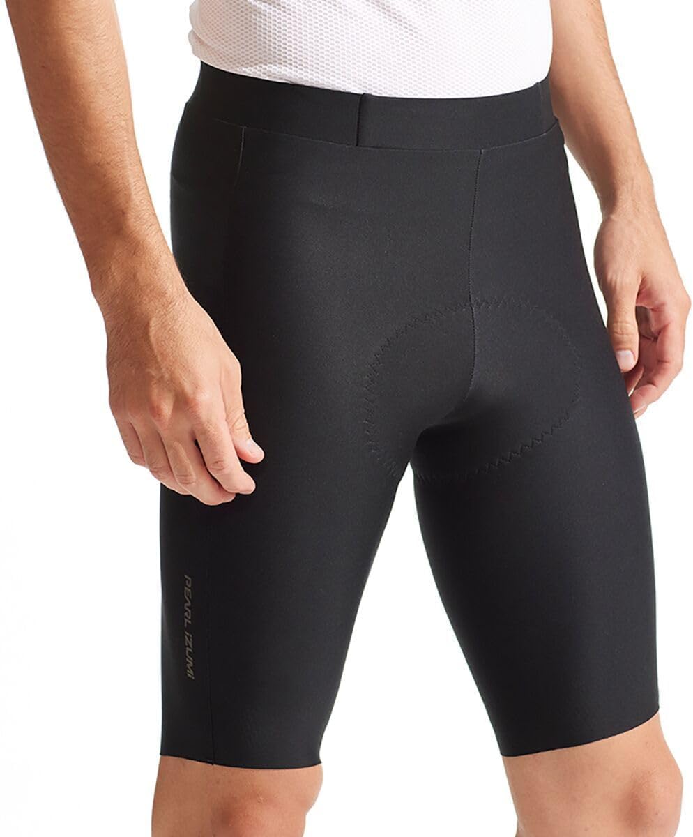 PEARL IZUMI Padded Bike Shorts for Men, Pro Performance Cycling Bottoms, Black Biker Shorts