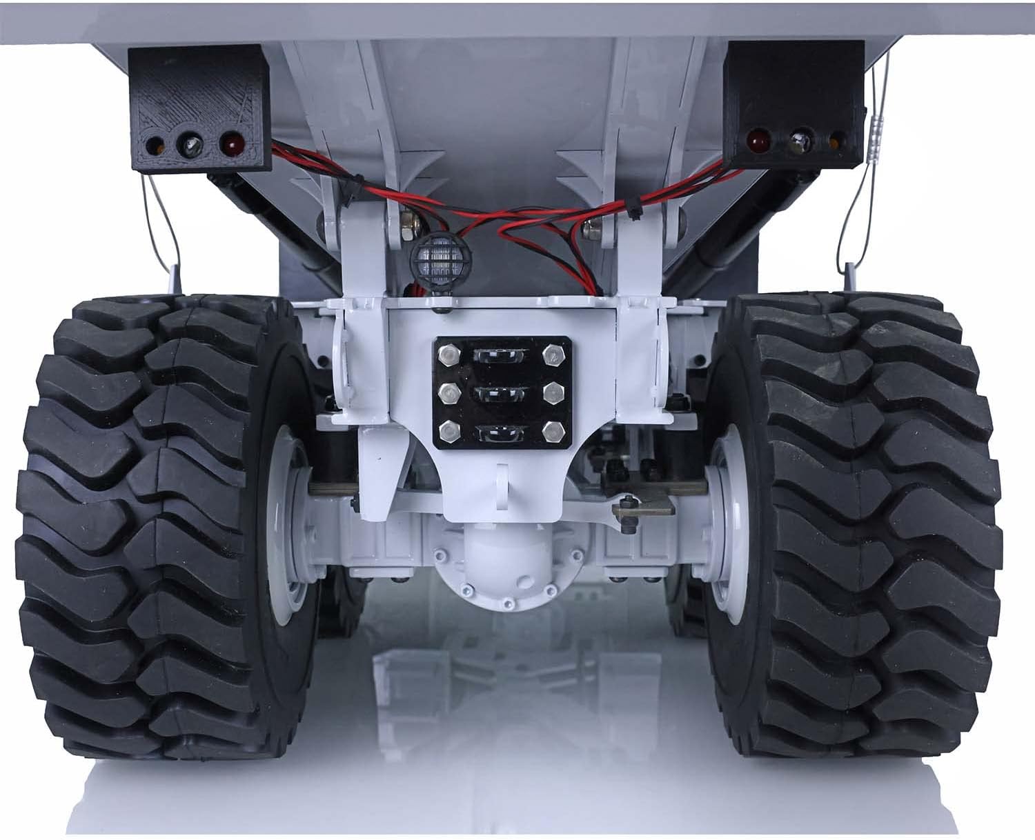 TOUCAN RC HOBBY 1/14 RC Metal Hydraulic 6 * 6 Articulated Truck Dumper Model Motor ESC Lights Christmas New Year Gifts 14+ for Adult