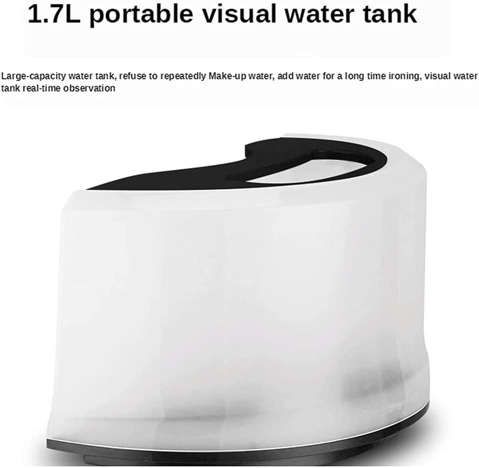 Clothes 2000W Vertical Garment Steamer,Small Hanging Ironing Machine Steam Iron Hand-Held Ironing Machine, With Ironing Board and 1.7L Water Tank (Blue)