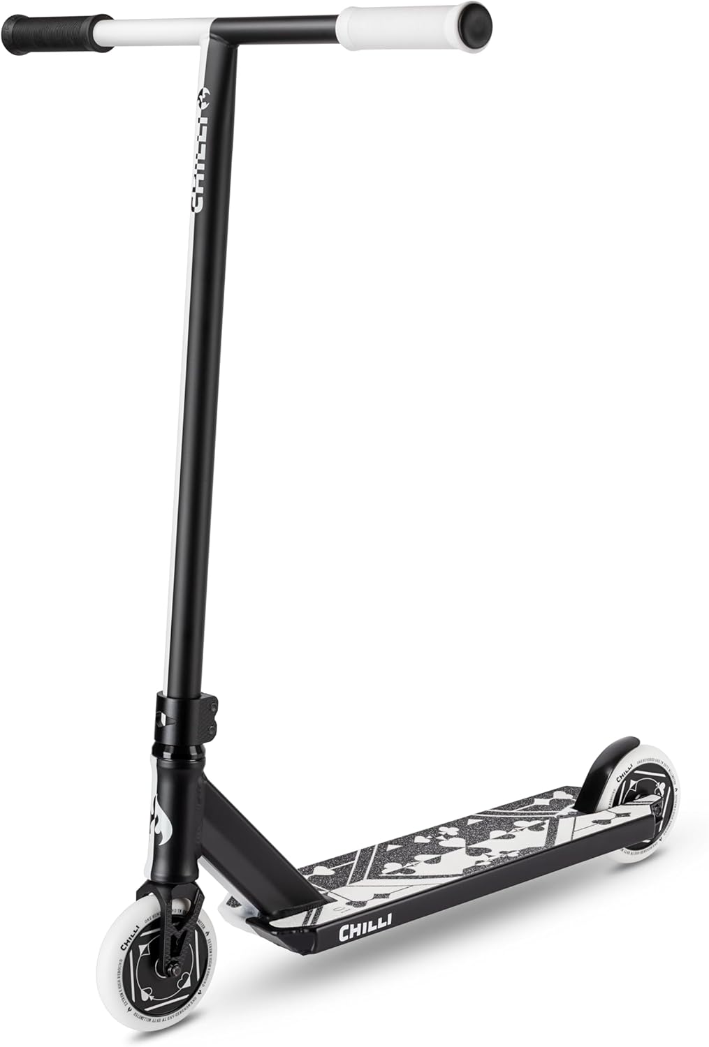 Chilli Reaper Reloaded V2 Poker- Extreme Intermediate and Beginner Stunt Scooter, Reinforced Steel T-Bar, Spider IHC Compression, 120mm Wheels, for Ages 8+