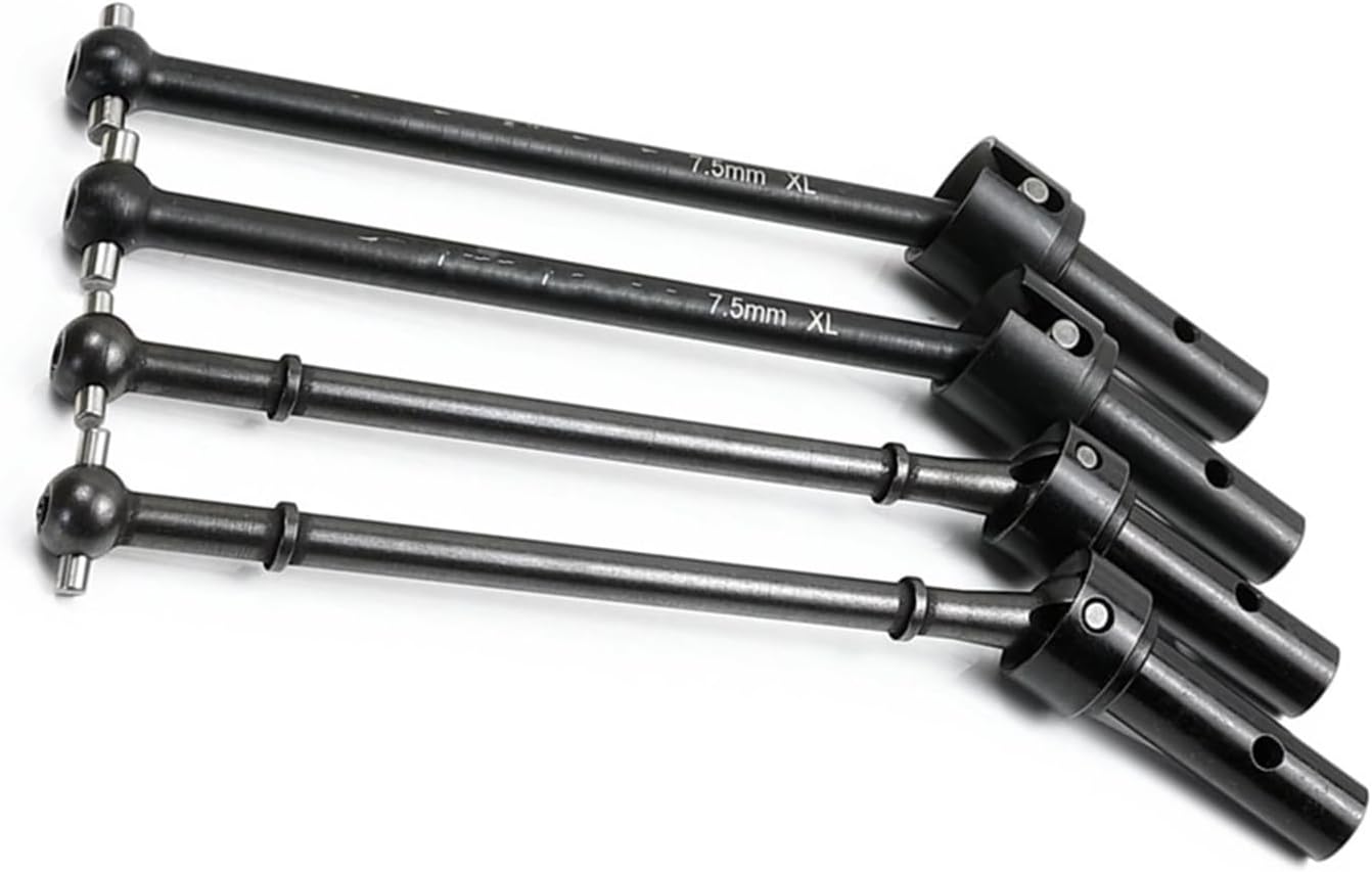RC Car Drive Shafts for Losi 1/5 for DBXL V1.0 RC Car Buggy Front Rear Universal Joint Dogbone Steel Driveshaft Part Transmission Shaft RC Car Accessories