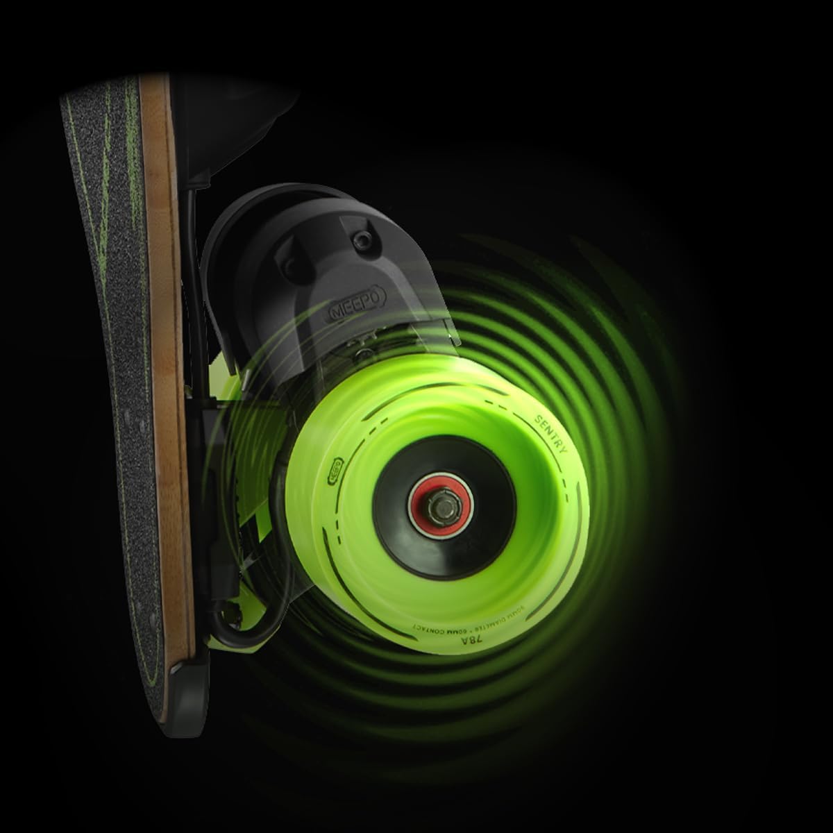 MEEPO Campus V3 Series/Envy Electric Skateboard with Remote, Top Speed Up to 29 Mph, 4 Speed Smooth Braking, Easy Carry Handle Design, Suitable for Adults & Teens