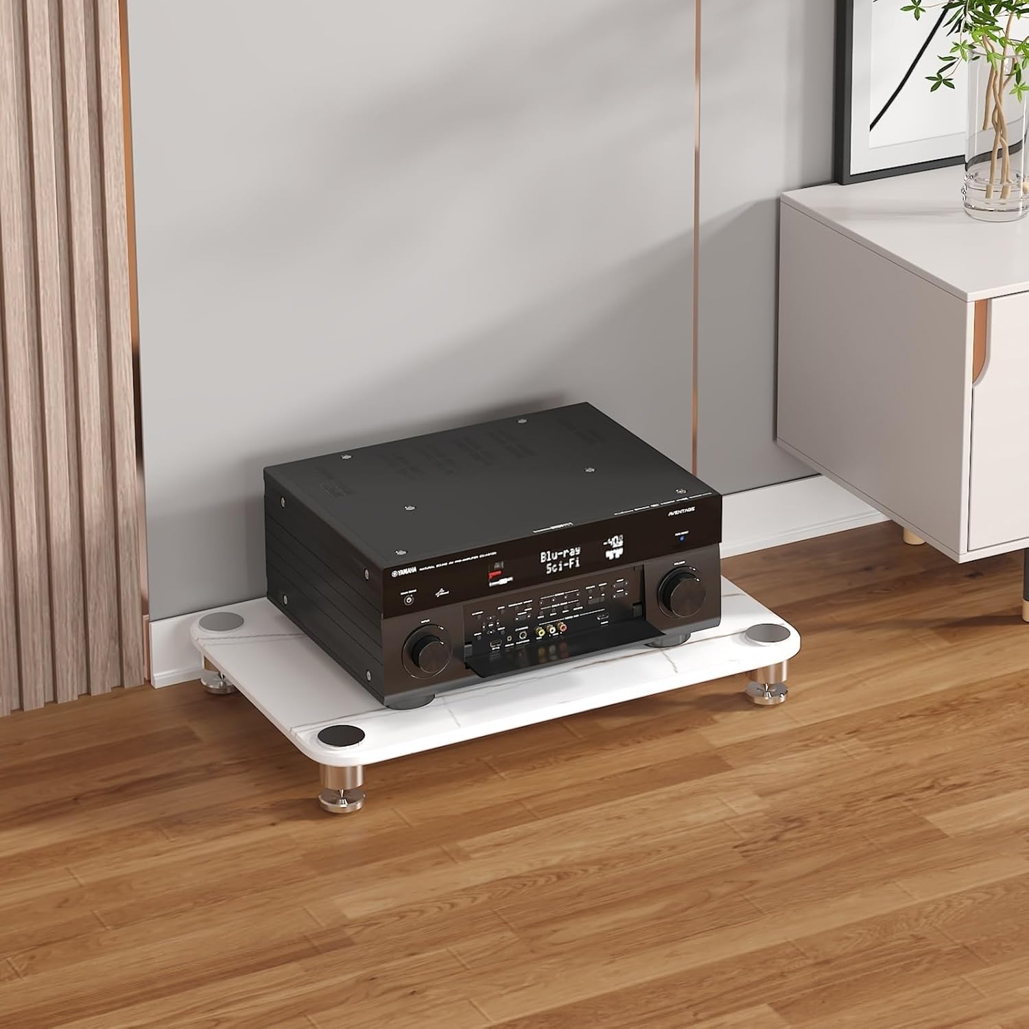 SEIFE 1/2/3/4 Tier Split Type Glass av Media Stand