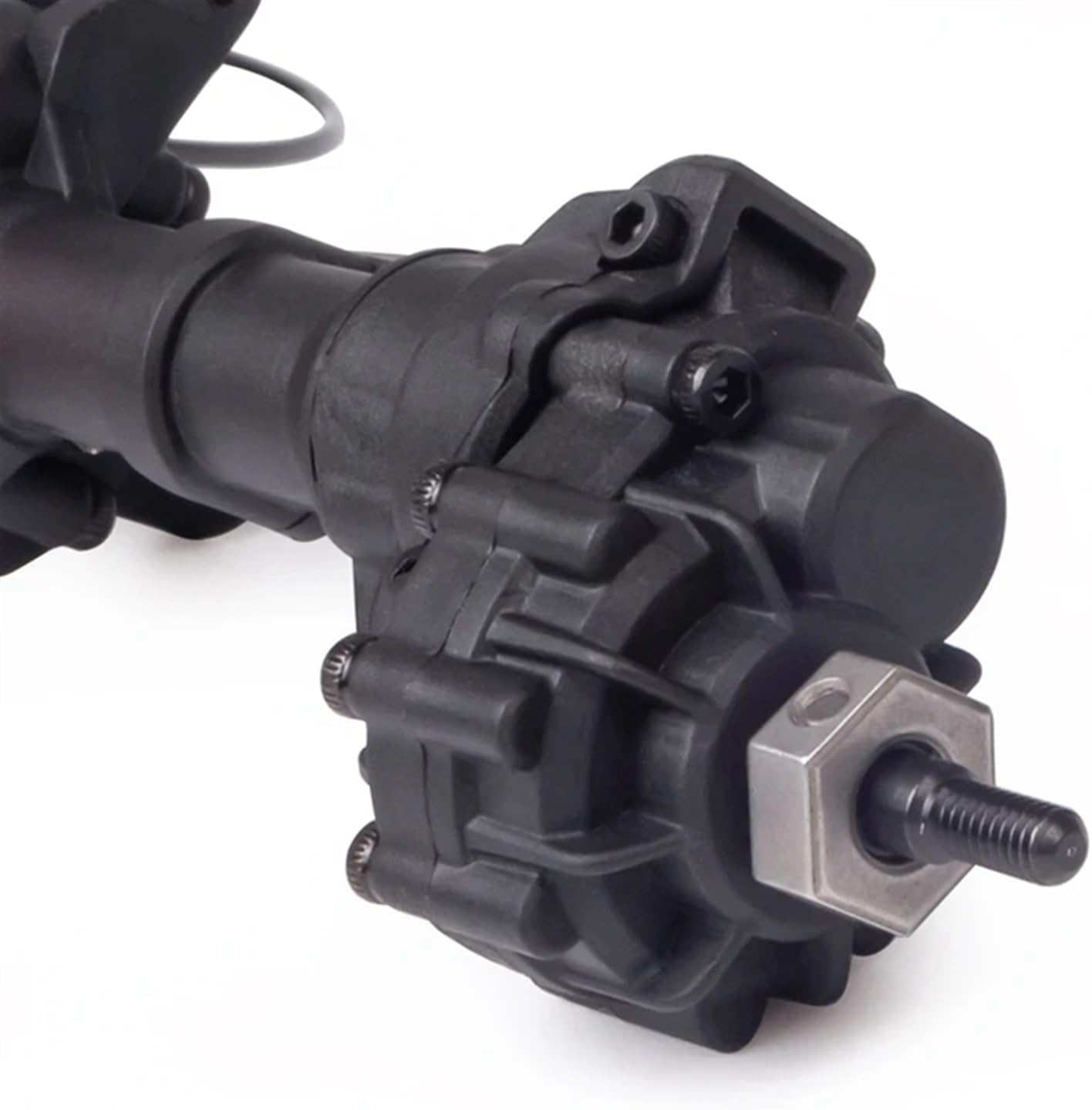 RC Vehicle Axles Compatible with for traxxas for TRX-4 1:10 RC Crawler Car Upgrade Parts Front Rear Differential Portal Axle with T-Lock RC Car Axles