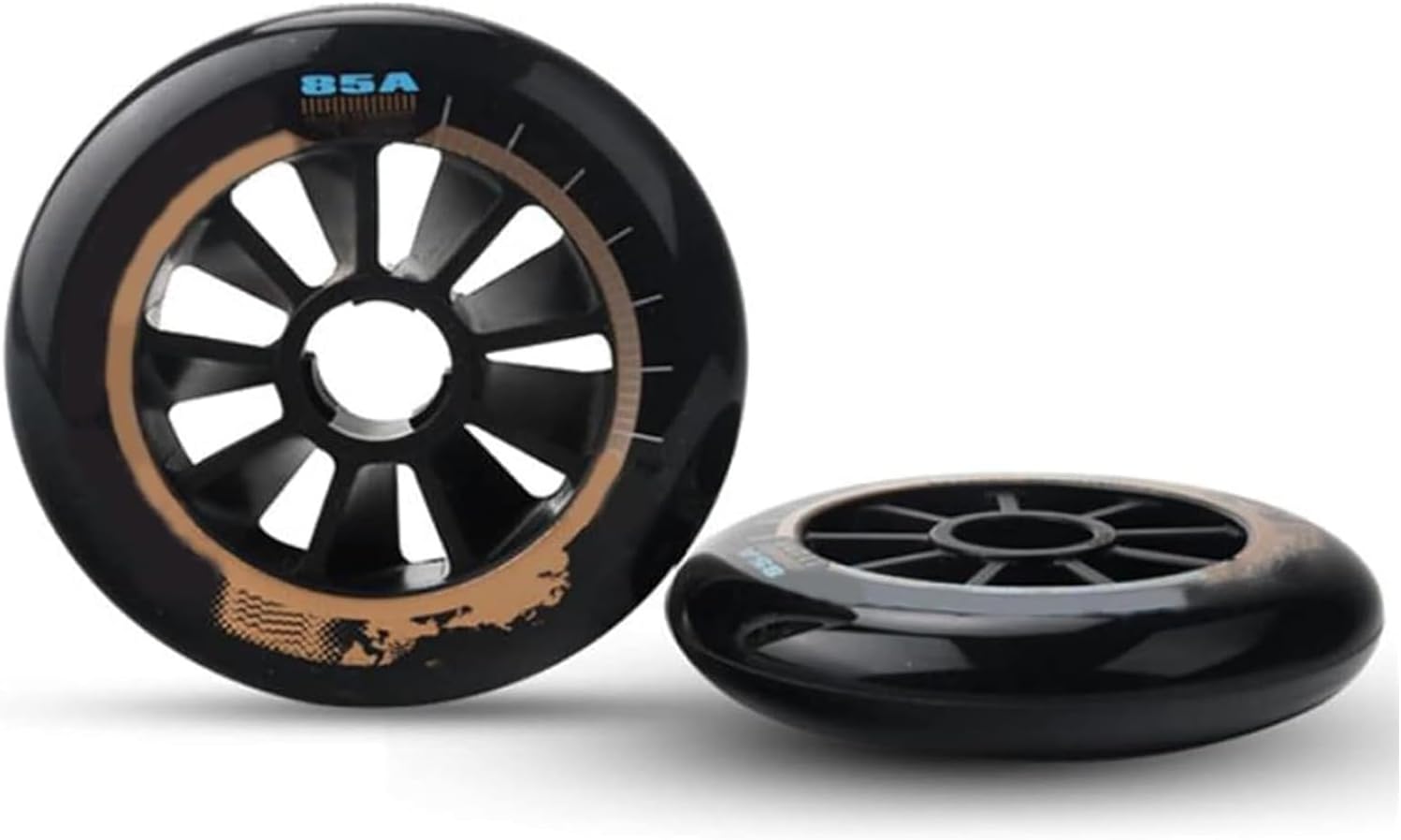 Inline Skate Wheels Indoor Outdoor Inline Skate Replacement Wheel 90Mm 100Mm 110Mm Speed Skate Wheels 8 Pcs