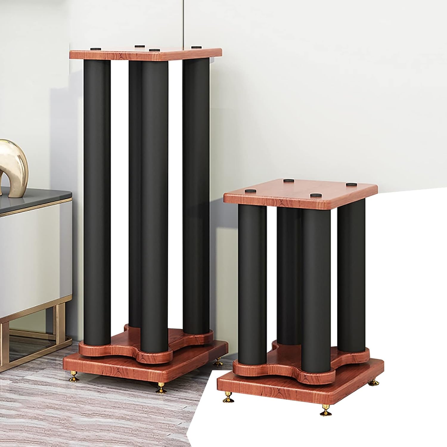 MIQXUAN Speaker Stands Bookshelf Speaker Stands