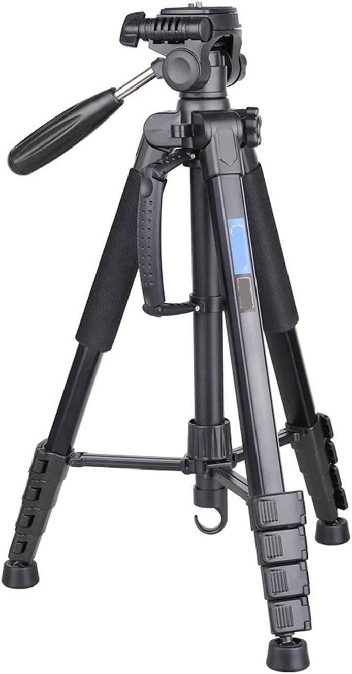 AT-01 Camera Tripod Aluminum Lightweight Travel Professional Bracket High Compatibility 1/4