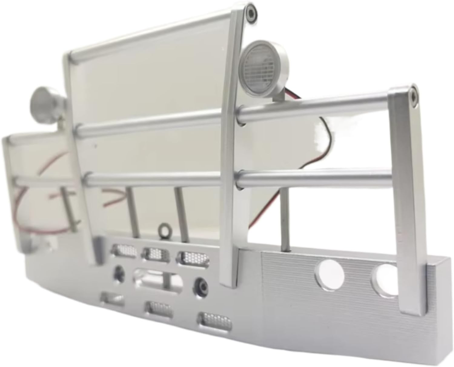 RC Accessories For Tamiya For Scania R620 R470 56318 56323 1/14 RC Car Metal Truck Bull Bar Front Bumper DIY Modification Accessories Parts