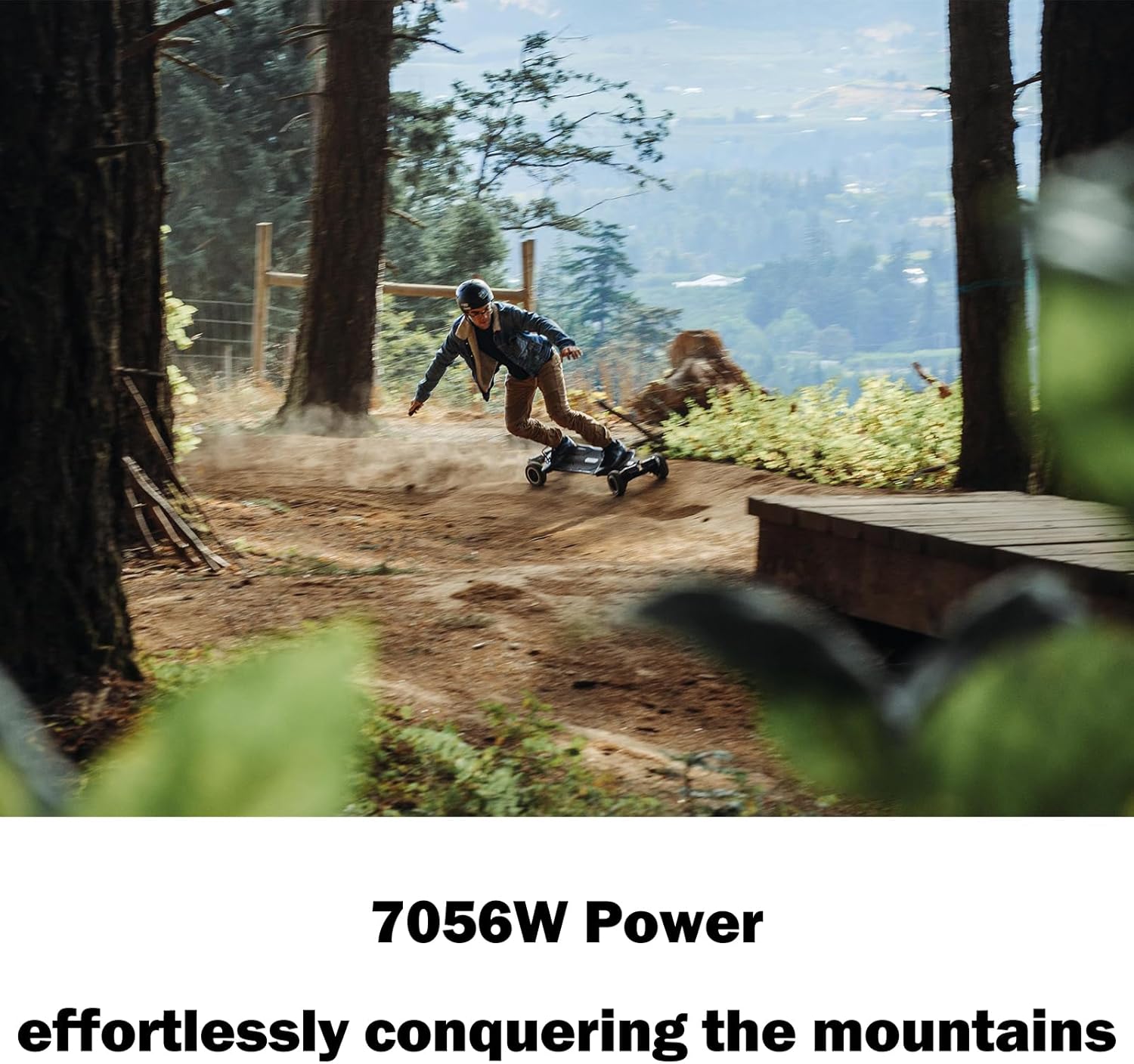 Exway Atlas All-Terrain Off Road Electric Skateboards, Top Speed of 35 Mph, 24 Miles Range Mountain Board, Optional AUXPack Battery, Professional Electric Longboard for Adults