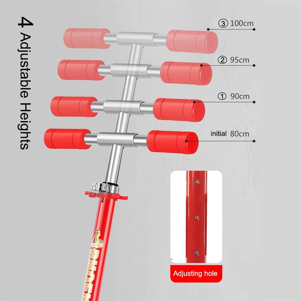 Kick Scooters Adult Featuring Quick-Release Folding System Foldable Trick Scooters with Shoulder Strap 200mm Big Wheels Aluminum Alloy Deck Support 90kg