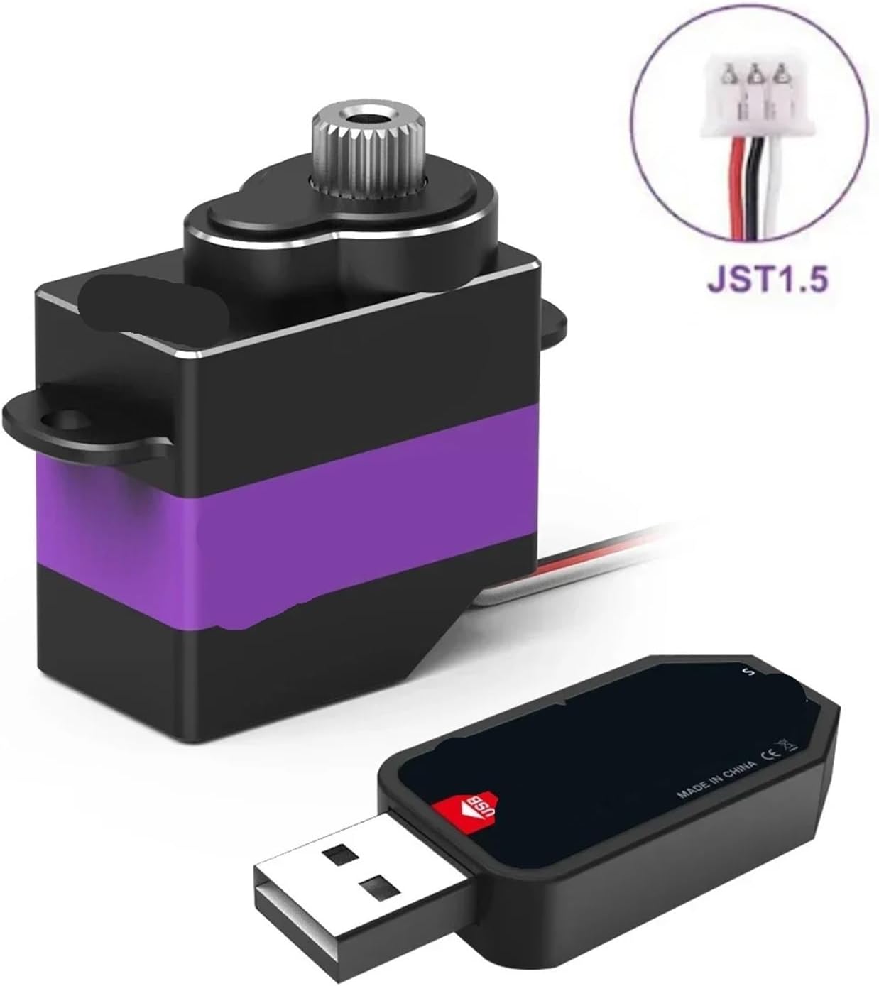 A11CLS V3 1.4KG Servo 1/28 1/24 1/18 RC Mini(JST with Programmer)