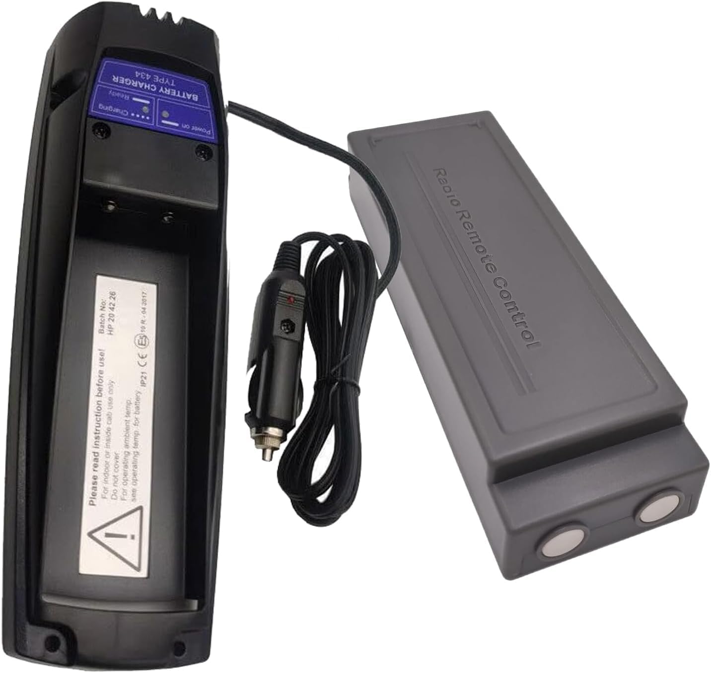 (1-Pack Charger + 1-Pack 592 Battery) New 10-24V Scanreco 434 Battery Charger for 7.2V Scanreco 590 592 593 960 EEA4291 RSC7220 Battery