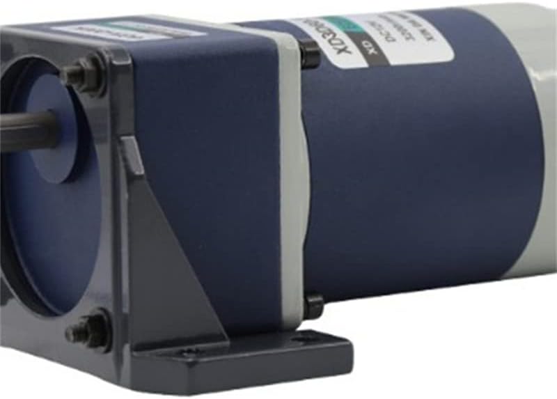 300W Low Speed Motor 12v24v DC Speed Motor Gear Micro Motor Positive And Negative Electric Motor - (Speed(RPM): 50rpm/ Voltage(V): 12Vmotor Withbracket)