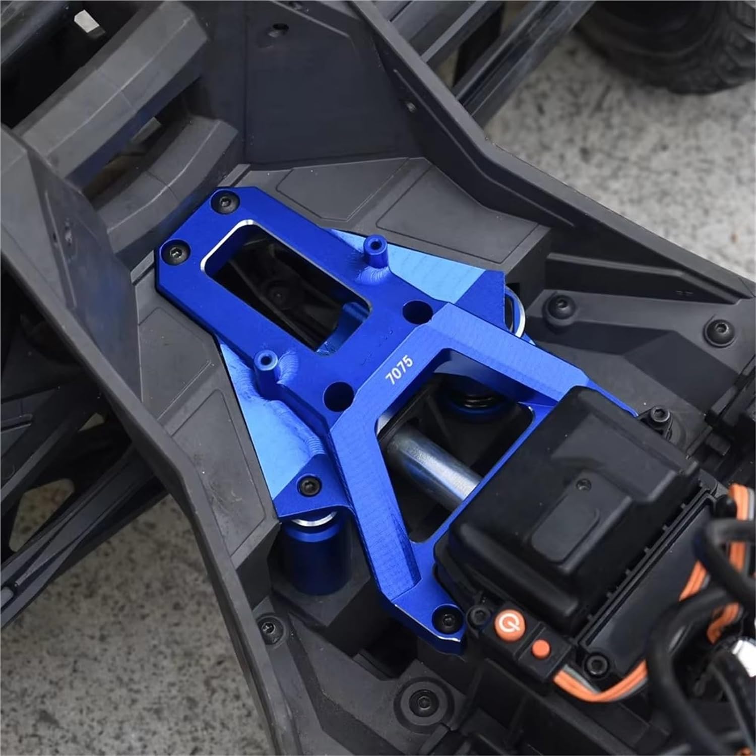 RC Car Parts Compatible with TRAXXAS for XRT 8S 4WD for Monster Truck 1/6 RC Car Upgrade Parts Metal Servo Mount Steering Cover for Chassis Brace