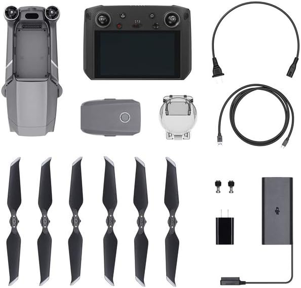 DJI Mavic 2 Pro - Drone Quadcopter UAV with Smart Controller with Hasselblad Camera 3-Axis Gimbal HDR 4K Video Adjustable Aperture 20MP 1