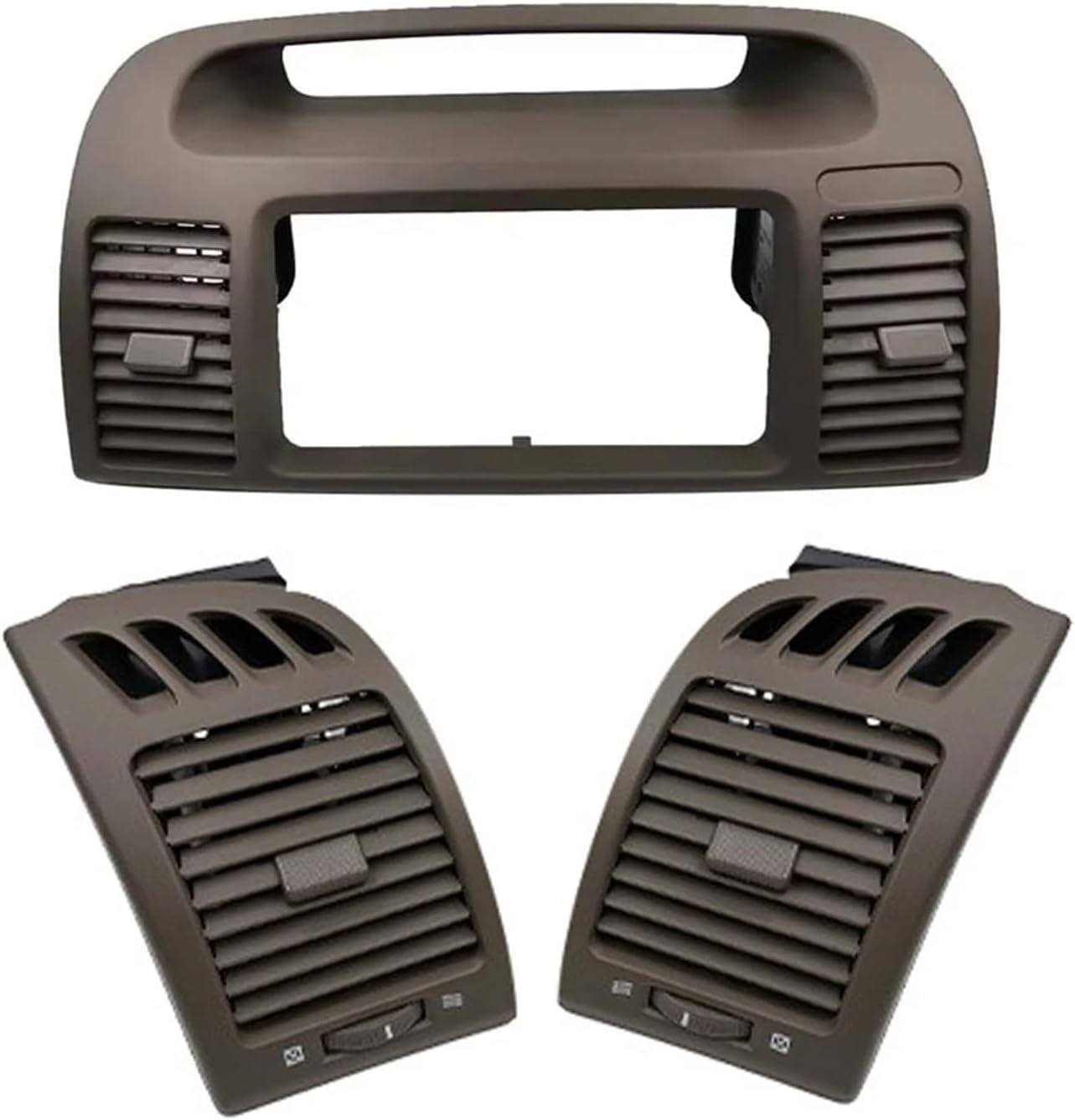 Air Vent Outlet Compatible for Toyota Camry 5 2002 2003 2004 2005 2006 Compatible for Fascia Auto Stereo Panel Mounting CD DVD Radio Dashboard(2600mAh)