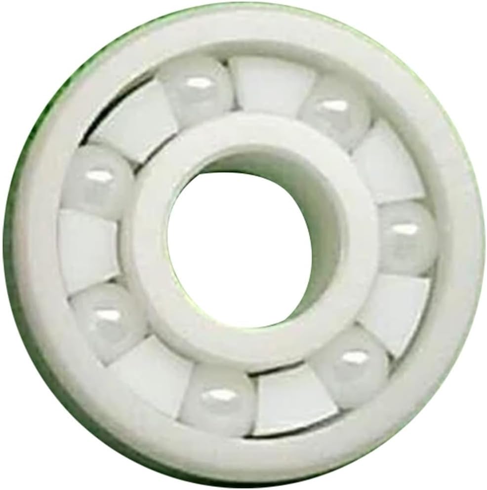 Roller skate bearing FULL CERAMIC 608 Inline Speed Skating Bearing White Black 7-bead 608rs PS CITYRUN Professional Indoor Speed Track Race 16pcs Skating shoe bearings ( Color : 16pcs Black Ceramic )