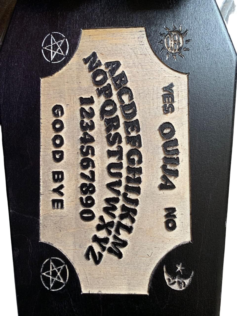 Coffin Ouija Skateboard | Longboard | 30x9 | Coffin Croozer