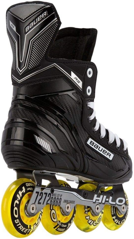 Bauer RS Inline RH Roller Hockey Skates Junior (Width = Regular, 2.0 = 35EU)