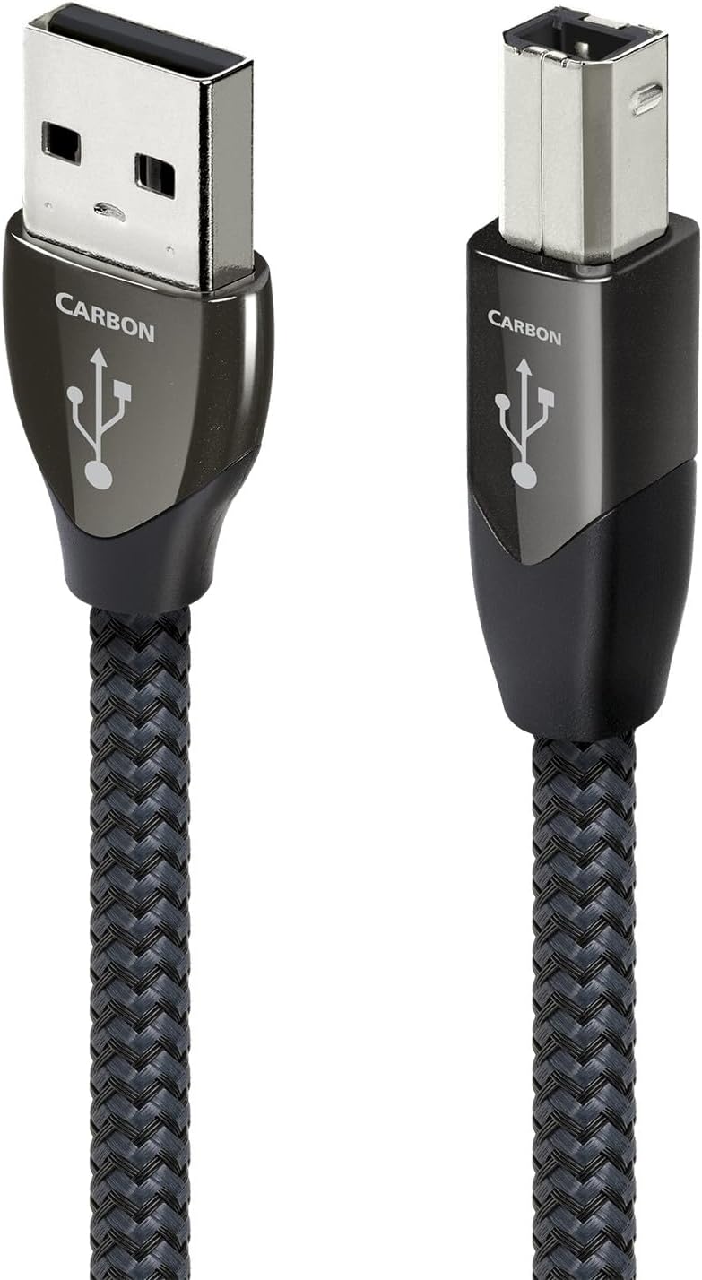 AudioQuest 1.5 m Carbon USB A > B High-Definition Audio Cable